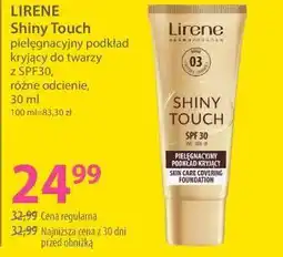 Hebe Lirene Shiny Touch pielęgnujący podkład kryjący do twarzy z SPF30 oferta