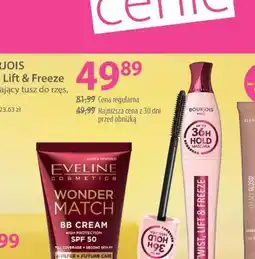 Hebe BOURJOIS Twist, Lift & Freeze wydłużający tusz do rzęs oferta