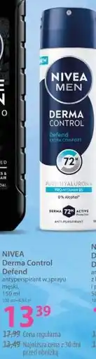 Hebe NIVEA Derma Control Defend antyperspirant w sprayu męski oferta