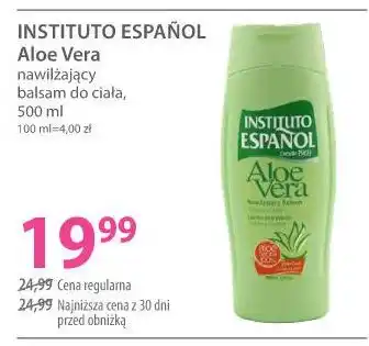 Hebe INSTITUTO ESPAÑOL Aloe Vera nawilżający balsam do ciała oferta