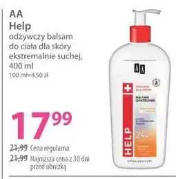 Hebe AA Help odżywczy balsam do ciała dla skóry ekstremalnie suchej oferta