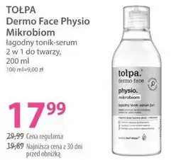 Hebe TOŁPA Dermo Face Physio Mikrobiom łagodny tonik-serum oferta