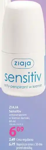 Hebe ZIAJA Sensitiv antyperspirant w kremie damski oferta