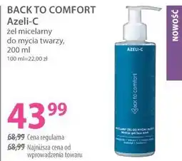 Hebe BACK TO COMFORT Azeli-C żel micelarny do mycia twarzy oferta
