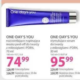 Hebe ONE-DAY'S YOU rozświetlająco-napinająca maska peel-off do twarzy oferta