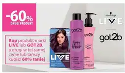Hebe Schwarzkopf LIVE / GOT2B oferta