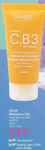 Hebe ZIAJA Witamina C.B3 krem glow na dzień z SPF15 oferta