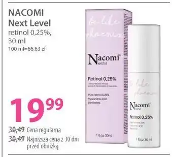 Hebe NACOMI Next Level retinol 0,25% oferta