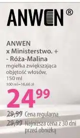 Hebe Anwen x Ministerstwo + - Róża-Malina mgiełka zwiększająca objętość włosów oferta