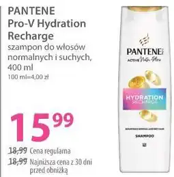 Hebe Pantene Pro-V Hydration Recharge szampon do włosów oferta