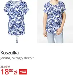 KiK Koszulka Janina, okrągły dekolt oferta