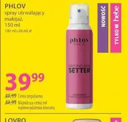 Hebe PHLOV spray utrwalający makijaż oferta