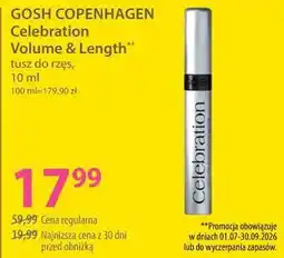 Hebe Gosh Copenhagen Celebration Volume & Length tusz do rzęs oferta