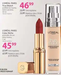Hebe L'Oréal Paris True Match podkład do twarzy oferta