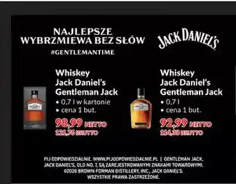 Makro Whiskey Jack Daniel's Gentleman Jack w kartonie oferta