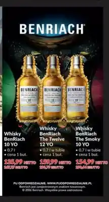 Makro Whisky BenRiach The Twelve 12 YO w tubie oferta