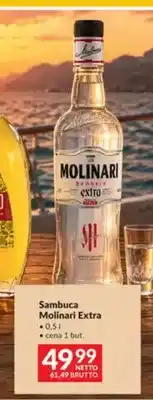 Makro Likier Sambuca Molinari Extra oferta
