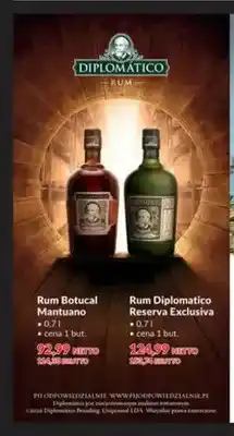 Makro Rum Diplomático Reserva Exclusiva oferta