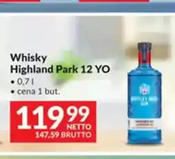 Makro Whisky Highland Park 12 YO oferta