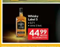 Makro Whisky Label 5 oferta