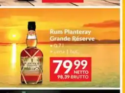 Makro Rum Planteray Grande Réserve oferta