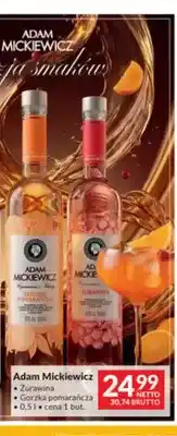 Makro Wódka Adam Mickiewicz Żurawina oferta