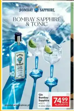 Makro Gin Bombay Sapphire oferta