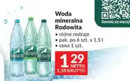 Makro Woda mineralna Rodowita 6-pak oferta