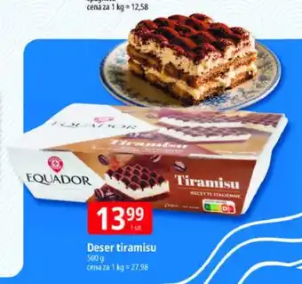 E.Leclerc Deser tiramisu Equador oferta