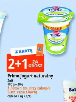 E.Leclerc Jogurt naturalny Primo Zott oferta