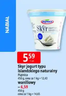 E.Leclerc Jogurt typu islandzkiego Skyr waniliowy Piątnica oferta