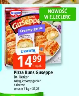 E.Leclerc Pizza Buns Guseppe Creamy Garlic Dr. Oetker oferta