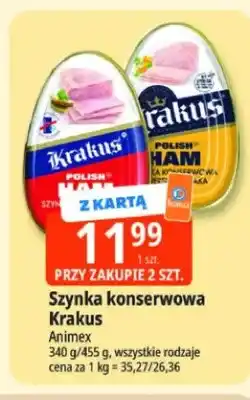 E.Leclerc Szynka luksusowa Krakus oferta