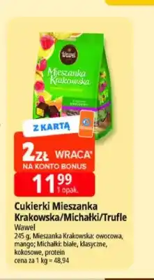 E.Leclerc Cukierki Mieszanka Krakowska owocowa Wawel oferta