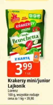 E.Leclerc Krakersy mini Lajkonik oferta
