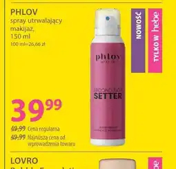 Hebe Spray utrwalający makijaż Phlov oferta