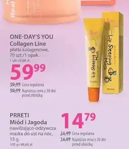 Hebe Maska do ust na noc PRRETI Miód i Jagoda nawilżająco-odżywcza oferta