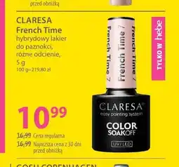 Hebe Lakier hybrydowy do paznokci Claresa French Time oferta