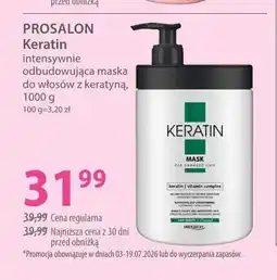 Hebe Maska do włosów z keratyną Prosalon Keratin oferta