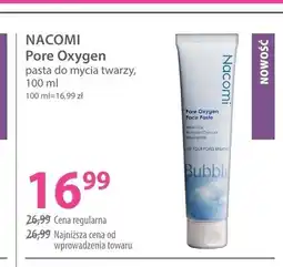 Hebe Pasta do mycia twarzy Nacomi Pore Oxygen oferta