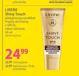 Hebe Pielęgnacyjny podkład kryjący do twarzy Lirene Shiny Touch oferta