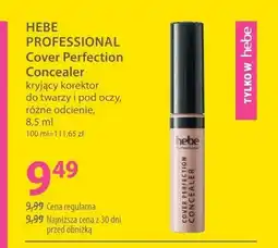Hebe Korektor kryjący do twarzy i pod oczy Hebe Professional Cover Perfection oferta