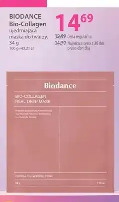 Hebe Maska do twarzy BIODANCE Bio-Collagen ujędrniająca oferta