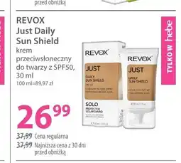 Hebe Krem przeciwsłoneczny do twarzy Revox Just Daily Sun Shield oferta