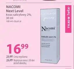 Hebe Kwas salicylowy 2% Nacomi Next Level oferta