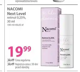 Hebe Serum retinol 0,25% Nacomi Next Level oferta