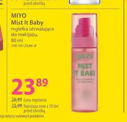 Hebe Mgiełka utrwalająca do makijażu Miyo Mist It Baby oferta