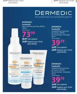 Hebe Spray ochronny do ciała Dermedic Sunbrella SPF50+ oferta