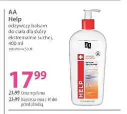 Hebe Balsam do ciała AA Help odżywczy oferta