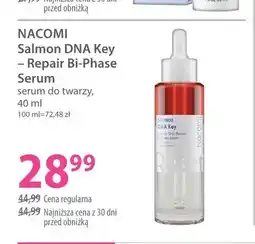 Hebe Serum do twarzy Nacomi Salmon DNA Key - Repair Bi-Phase Serum oferta